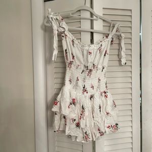 Forever 21 floral romper